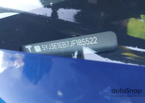 2018 Tesla Model 3 Long Range/Performance из США, поврежденный, VIN 5YJ3E1EB7JF185522